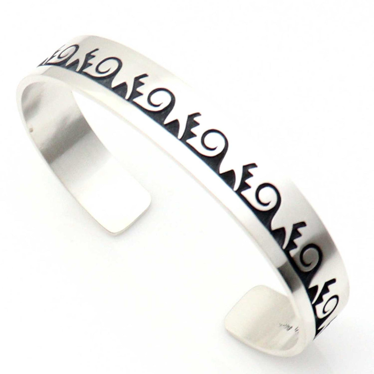 Hopi Clouds And Waves Bracelet Multiple Sizes Indian Traders L7 