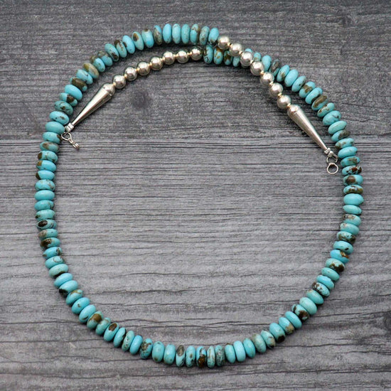 21" Turquoise Beads Necklace