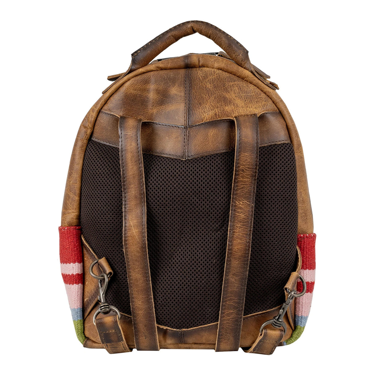 NEW STS RANCHWEAR baja dreams mini backpack in olive/brown STS Baja Dreams Carry-On STS31319 – Crazy House Western Wear main image 2