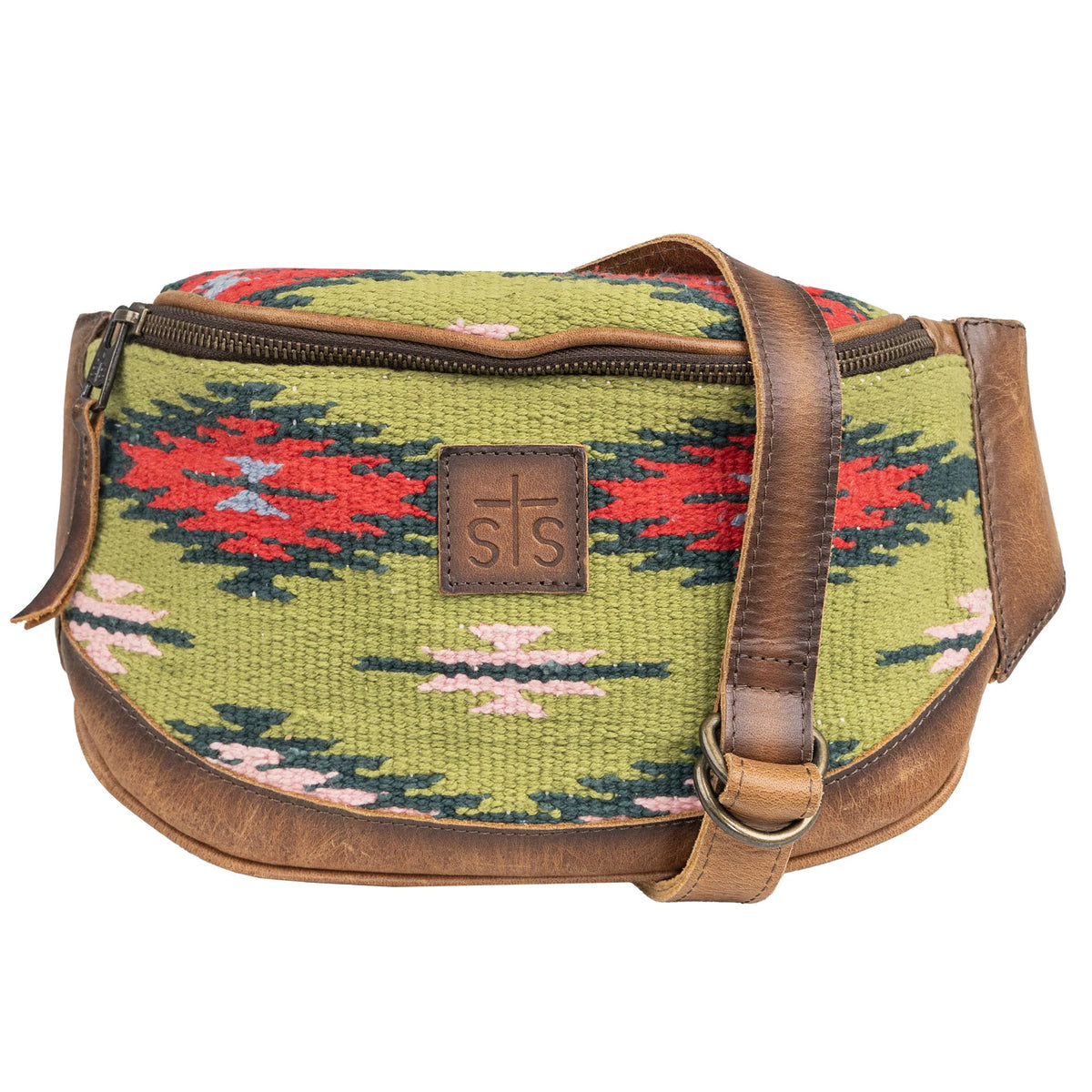 STS Ranchwear Caramel Bandera Shoulder Bag