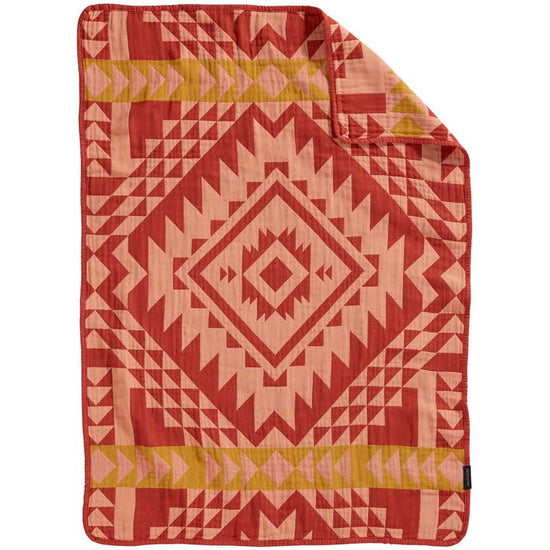 Cotton Woven Baby Blanket, Smith Rock Clay