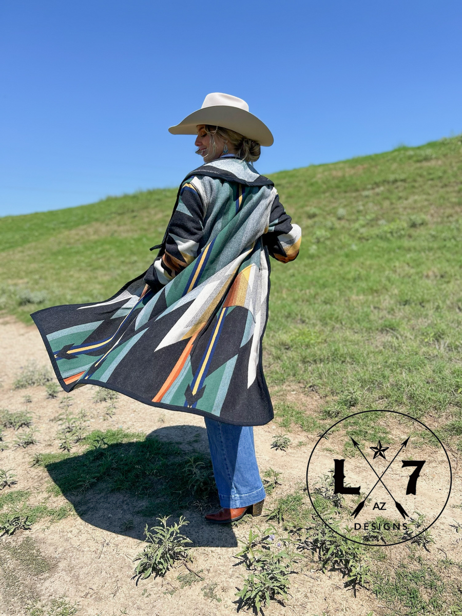Wyeth Trail Oxford Long Stadium Coat – Indian Traders (L7 Enterprises)