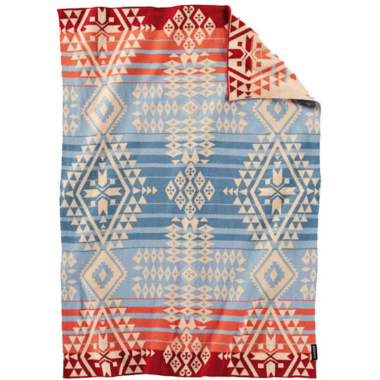 Pendleton Knit Baby Blanket with Beanie, Canyonlands Desert Sky
