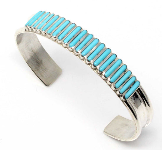 Zuni Turquoise Inlay Bracelet