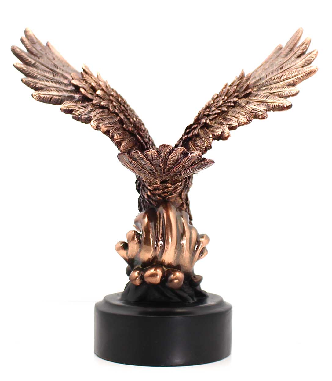 6" Bronze Eagle Statue | Figurine | Sculpture