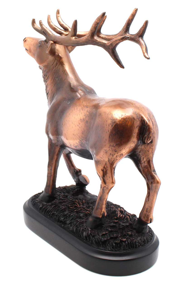 7" Bronze Elk Sculpture Indian Traders (L7 Enterprises)