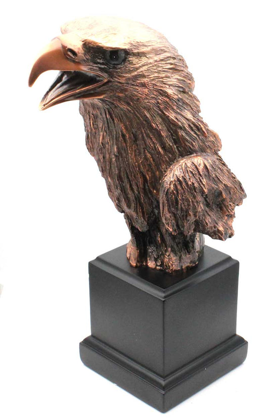 12" Eagle Bust Statue