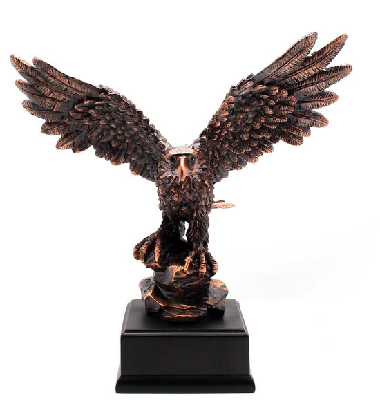 7" Bronze Eagle Statue