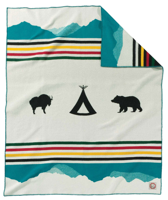 Pendleton Crown of the Continent (Glacier 100th) Blanket