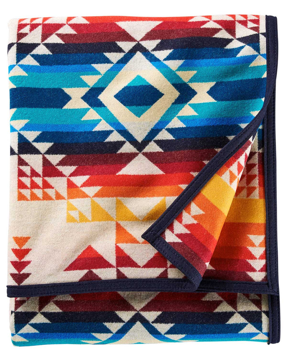 Pendleton Pilot Rock Blanket Ivory Indian Traders (L7 Enterprises)