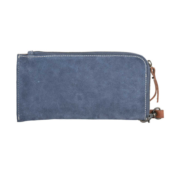 Bandana Leather Clutch by STS