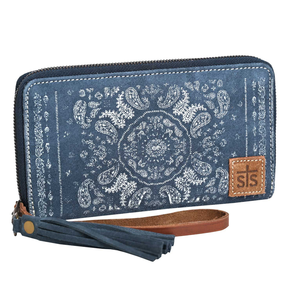 STS Bandera Tan Quickdraw Crossbody Wallet