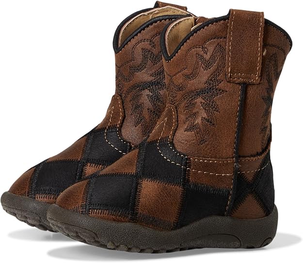 Roper Cowbaby Bird Block Infant  Western Boots