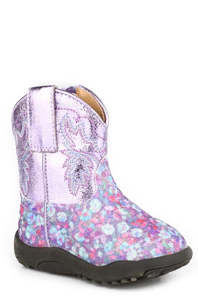 Roper Infants Girls Cowbabies Glitter Bloom