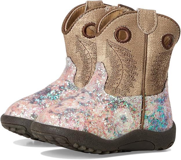 Roper Cowbabies Willow Glitter Infant Boots
