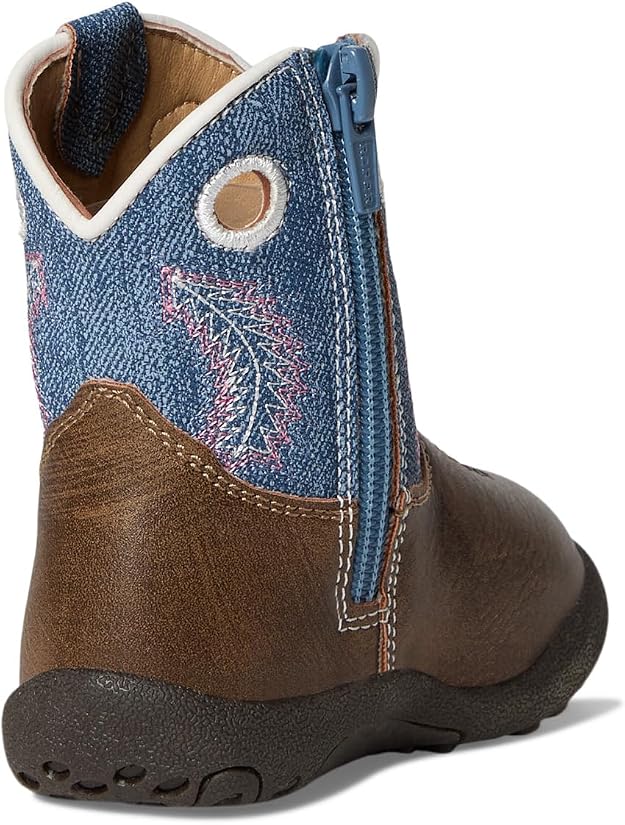 Roper Cowbabies Willow Brown Infant Boots