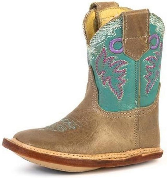 Roper Baby-Girls Cowbabies Karli Infant Boots