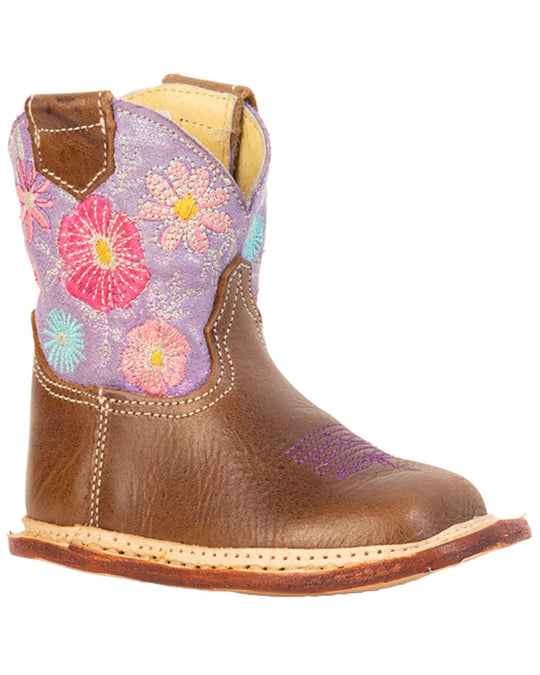 Roper Baby Girls Cowbaby Daisy Infant Boots