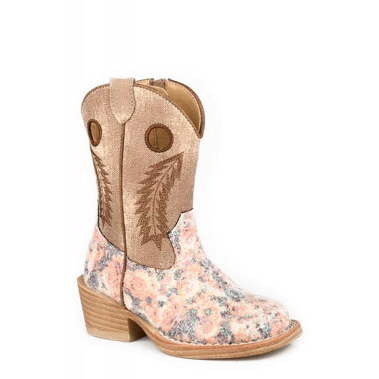 Roper Girls Willow Glitter Toddlers Boots