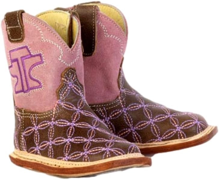 Tin Haul Cowgirl Twister With Pony Sole Infant Boots