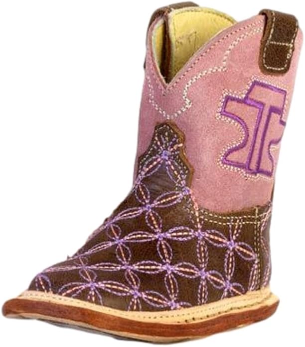Tin Haul Cowgirl Twister With Pony Sole Infant Boots