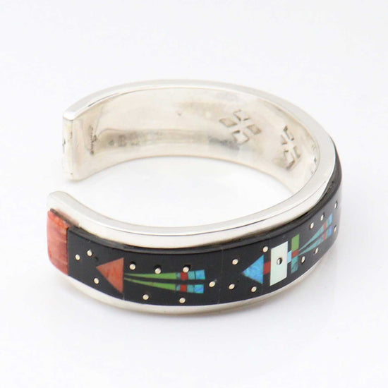 Night Sky Micro Inlay Bracelet by Gilbert Smith