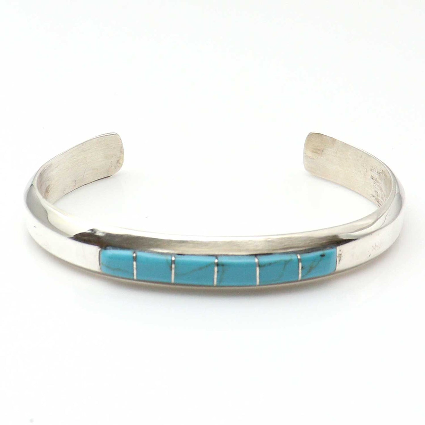 Turquoise Inlay Cuff by Martha Francis