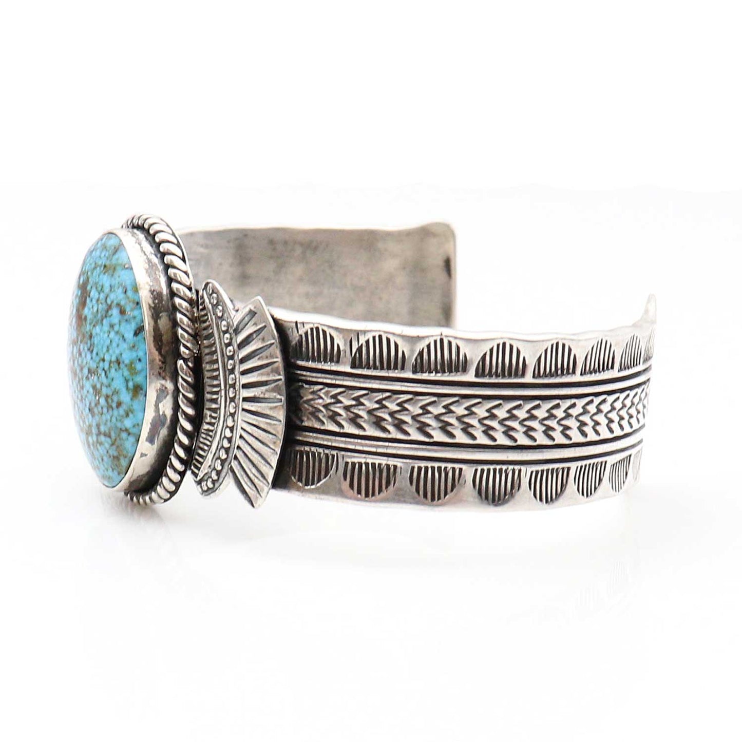 Kingman Turquoise Bracelet by Garrett Hale