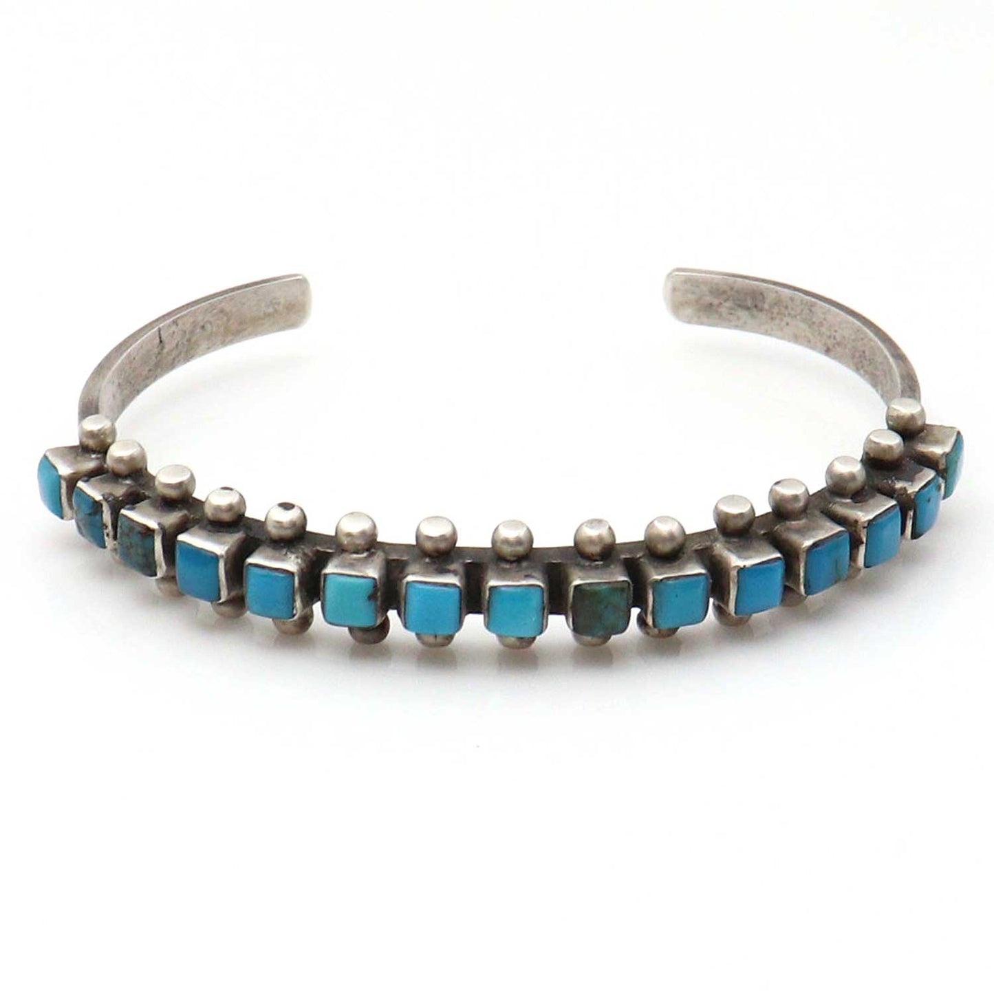 Load image into Gallery viewer, 15 Stone Turquoise Row Bracelet by Betsoi
