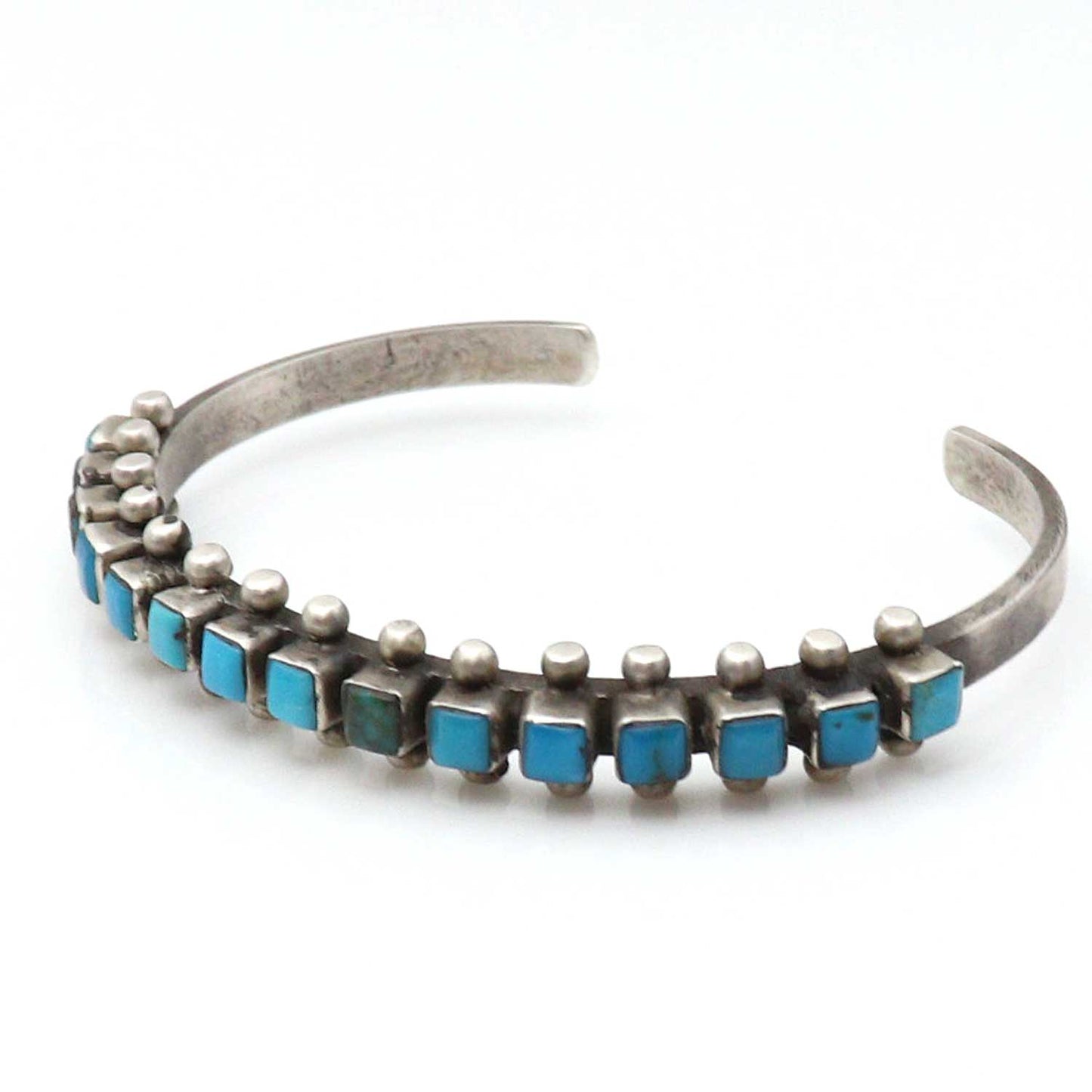 Load image into Gallery viewer, 15 Stone Turquoise Row Bracelet by Betsoi
