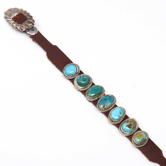 Dan Morgan Turquoise Concho Bracelet