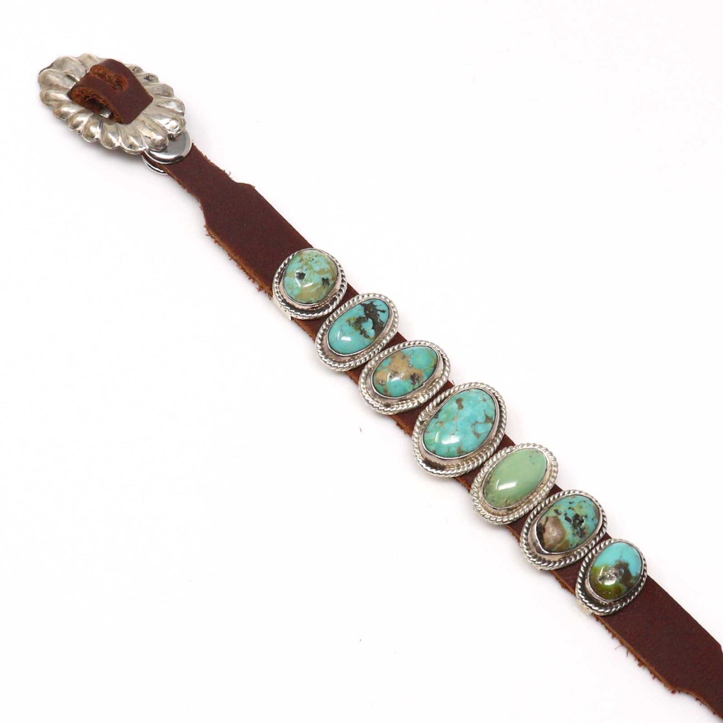 Turquoise Concho Bracelet by Morgan