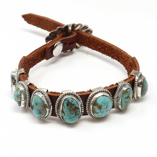 Dan Morgan Turquoise Concho Bracelet