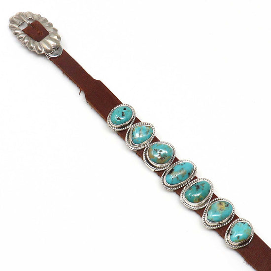 Dan Morgan Turquoise Concho Bracelet