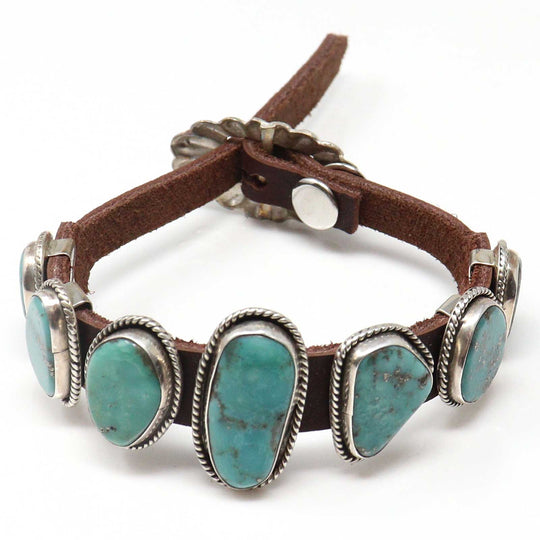 Dan Morgan Turquoise Concho Bracelet