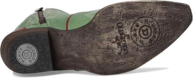 Old Gringo Double D Rodeo Sweetheart Boots Emerald/Red