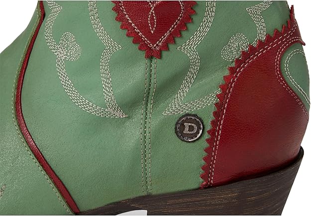 Old Gringo Double D Rodeo Sweetheart Boots Emerald/Red