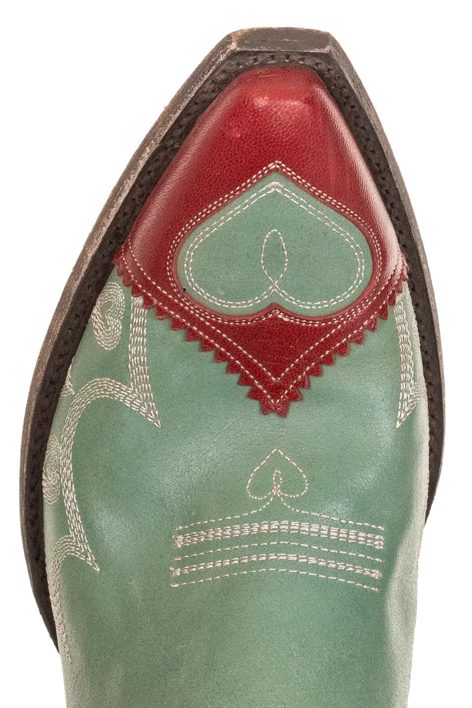 Old Gringo Double D Rodeo Sweetheart Boots Emerald/Red