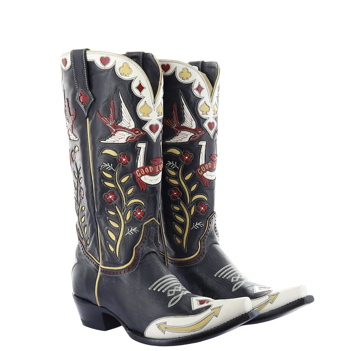 Old Gringo Double D Ranch High Stakes Boots - Black