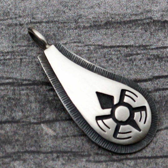 Hopi Silver Overlay Pendants -Turtle