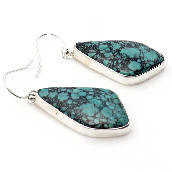 Stormy Mountain Turquoise Earrings by Platero