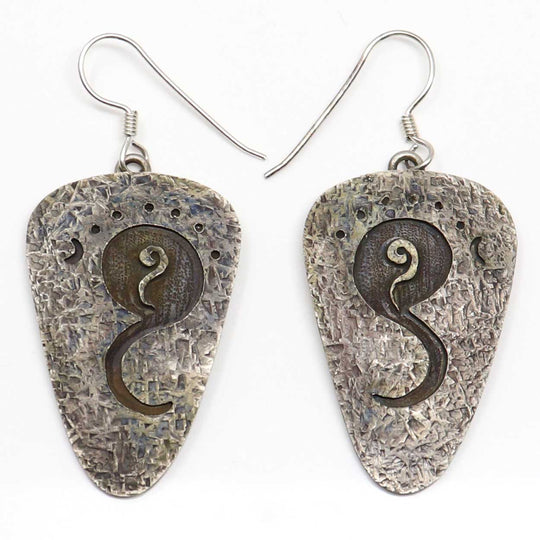 Sterling Silver Drop Earrings by Drew M Ruiz
