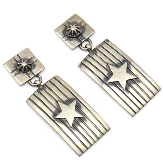 Sterling Silver Drop Earrings By Randall Endito