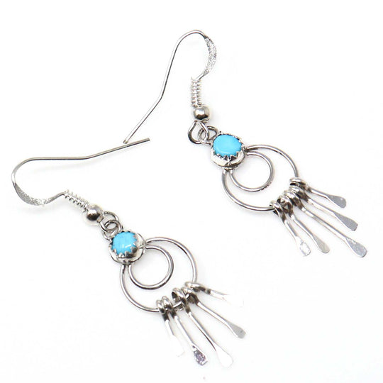 Sterling Silver Dangles by Cornelia Yazzie