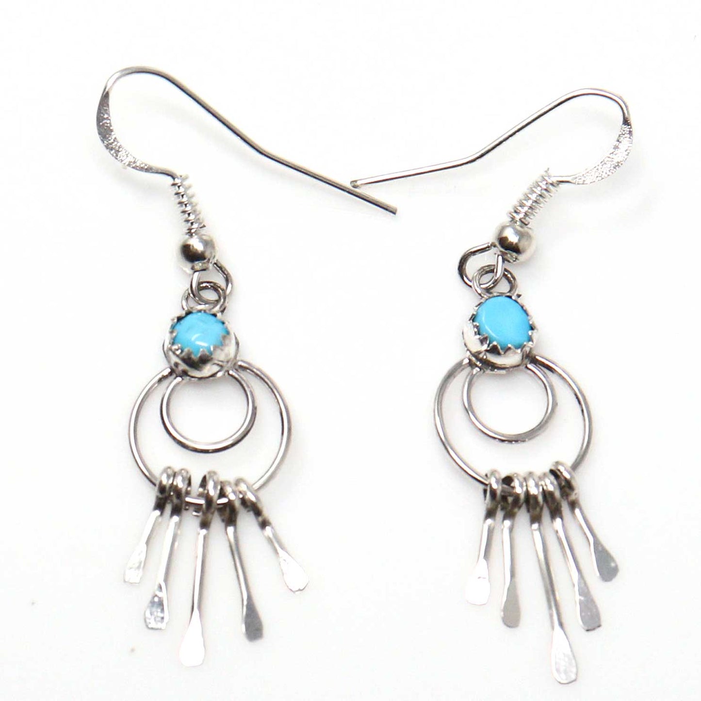 Sterling Silver Dangles by Cornelia Yazzie