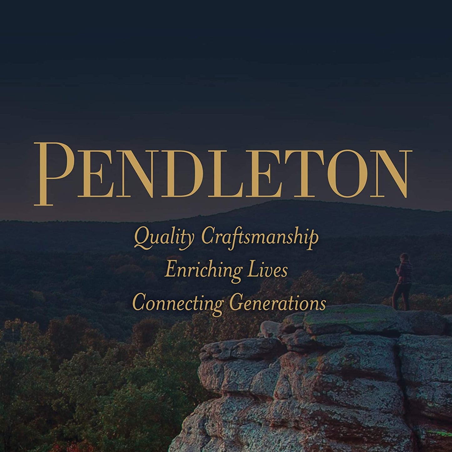 Load image into Gallery viewer, Pendleton Eco Wise Blanket Shale
