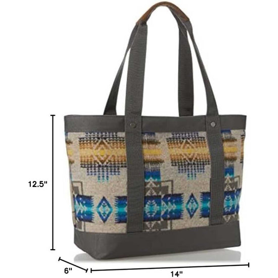 Pendleton Zip Tote, Tecopa Hills Grey