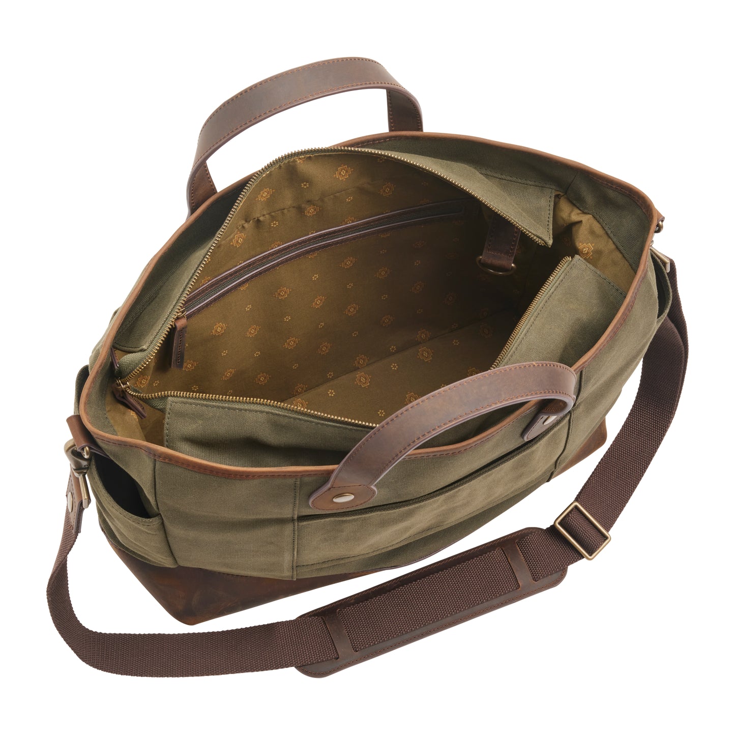 Odyssey Waxed Canvas Messenger Bag