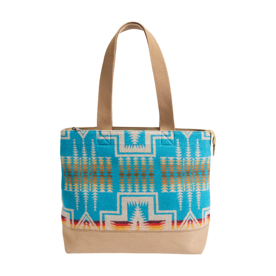 Pendleton Harding City Tote- Turquoise