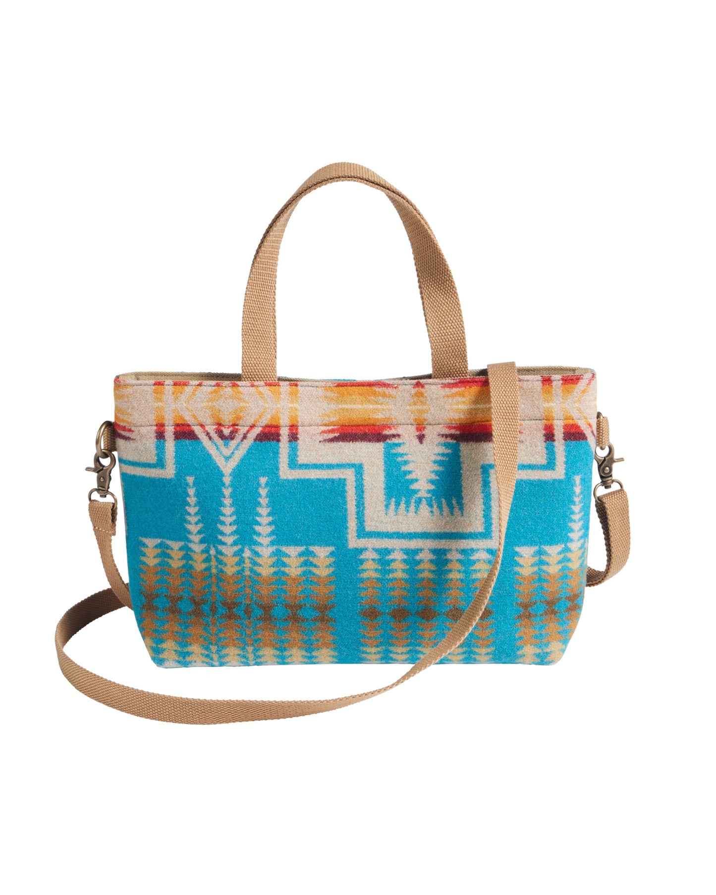 Pendleton Harding Mini Tote- Turquoise